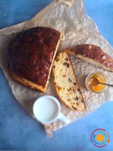 mielinis kalėdinis pyragas