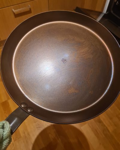 carbon steel keptuvė, plieno keptuvę